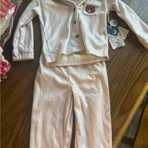 Cozy Stripe Kids Pajama Set